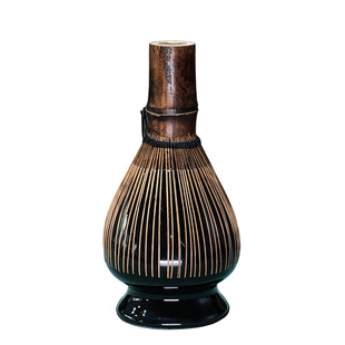 宋研 | 宋式点茶手工宋筅 真数穗老竹紫竹真茶筅抹茶百本立打茶器