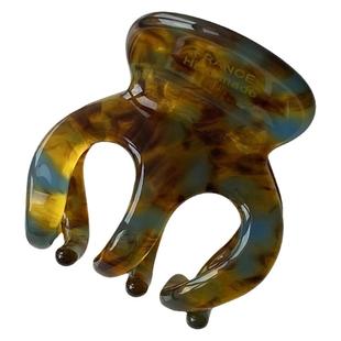 元气高马尾半发抓夹~韩国FRANCE小发夹法式后脑勺小号鲨鱼夹爪夹