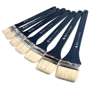 马利牌G1751长杆猪鬃画笔刷丙烯油画绘画墙绘笔刷水粉画笔刷子美术手绘墙绘底刷笔国画颜料用墙刷画板刷单支