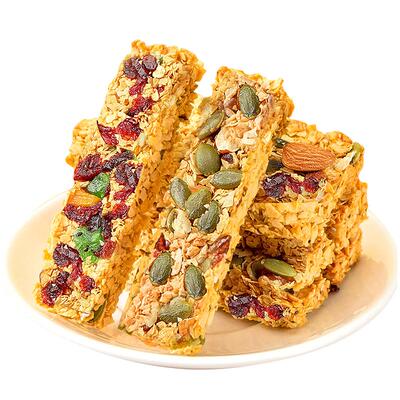 蛋白棒能量代餐燕麦谷物棒