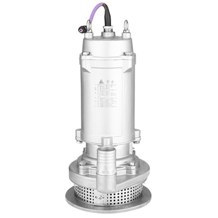 上海人民304全不锈钢高扬程潜水泵防腐蚀耐酸碱污水泵电镀化工泵