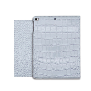 黛芬尼鳄蓝鱷魚皮iPadAir10.5/12.9寸Pro11Air611寸Air613寸Pro10.2新款2022Pro11/9.7寸平板保护壳带笔槽
