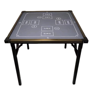 掼蛋专用桌子高端扑克纸牌四方桌南京运动比赛娱乐棋牌桌麻将桌椅