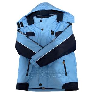 南宁市中小学高中生统一版防寒服冬季新希望校服加绒加厚外套棉衣