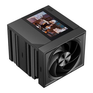 超频三RZ820屏显版风冷散热器CPU风扇电脑台式机双塔静音8热管