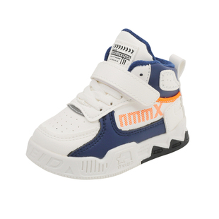 2028新款男童运动鞋冬季加绒小童棉鞋秋冬款儿童女童软底宝宝鞋子