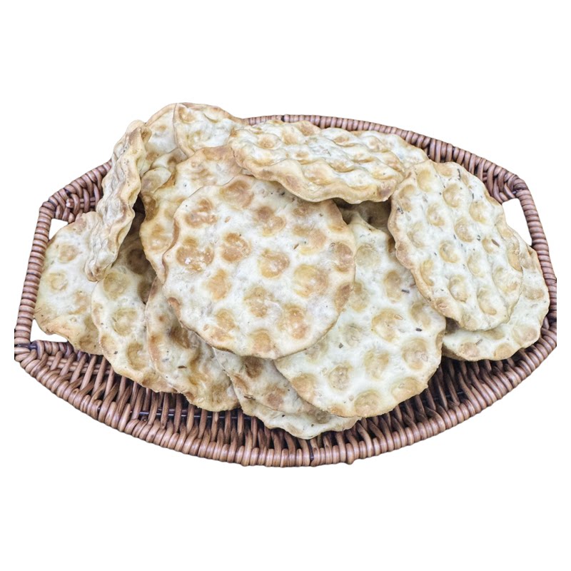手工石子馍石头饼干馍片