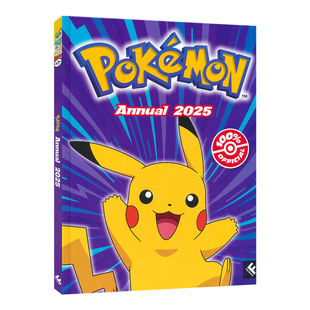 Pokémon Annual 2025 宝可梦2025年鉴 官方授权 神奇宝贝豪华版手册 宝可梦宝典 益智活动书 角色全解析 英文原版进口儿童图书
