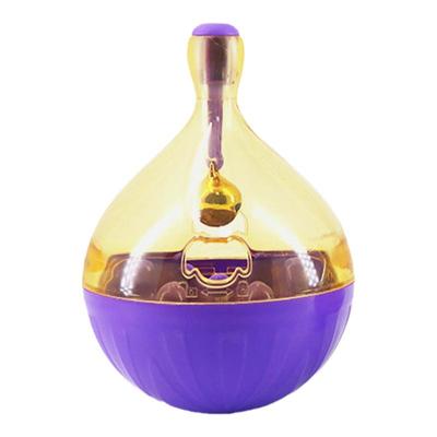 鹦鹉益智训练玩具逗趣娱乐互动 啃咬不倒翁觅食漏食球盒下料器