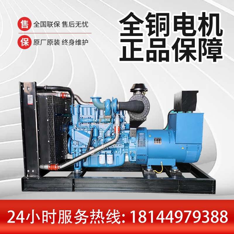 玉柴300KW发电机组 YC6MJ500L-D21发动机养殖楼盘商店备用发电机