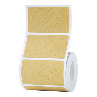 精臣B系列牛皮纸不干胶贴纸