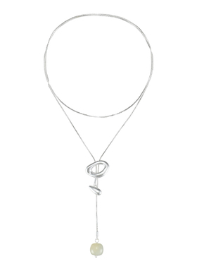 森吾《无心之云》极简中式毛衣链