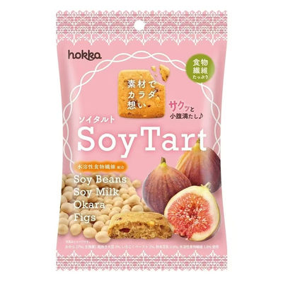 hokka无花果豆乳饼干75g