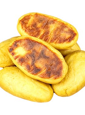 玉米面饼子东北铁锅贴饼