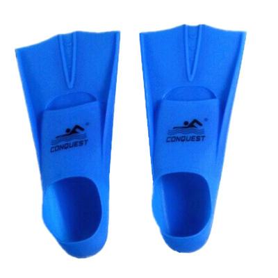 正品游泳训练专业硅胶儿童脚蹼