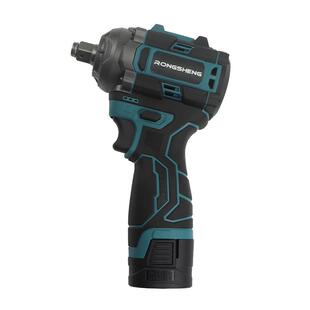 无刷大扭力电动扳手1/2钢炮机修电动风炮小型锂电冲击起子电板手