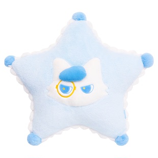 LOGICAT星星抱枕毛绒玩偶家居沙发床头女生礼物可爱猫咪午睡靠枕