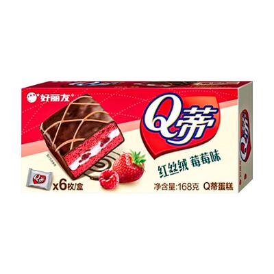 好丽友Q蒂蛋糕摩卡巧克力12枚