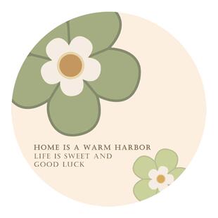 ins风高级感圆形玻璃花瓶垫子硅藻泥吸水桌面花盆垫布沥水餐垫片