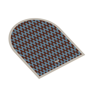 午后柏林中古风入户门皮革地垫家用进门口玄关门垫耐磨耐脏防滑垫