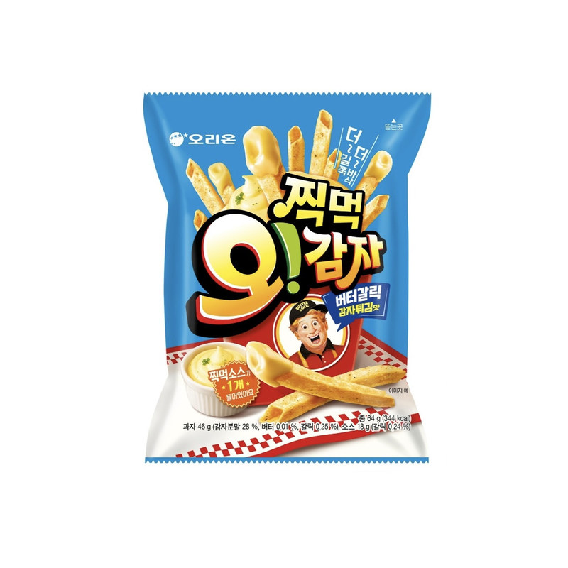 好丽友韩国直邮蒜香黄油薯条64g