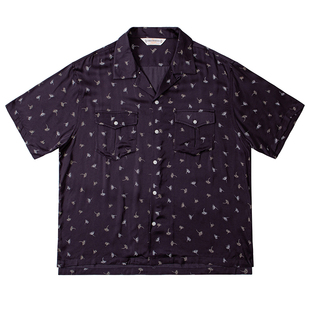 Secondorder SS24 Aloha Shirt 植物印花夏威夷短袖古巴领衬衫