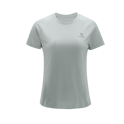 【滑滑T】骆驼女装速干短袖T恤