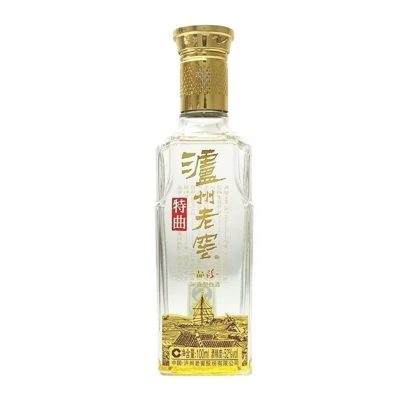 泸州老窖特曲晶彩52度经典浓香型