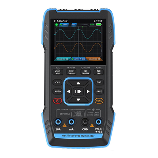 FNIRSI 2C23T手持数字示波器万用表三合一双通道示波表信号发生器