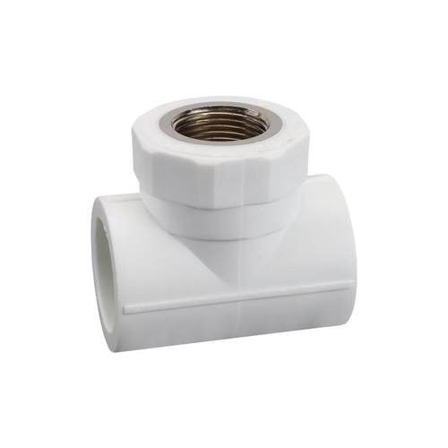 PPR内丝三通20/25/32/40转4分6分1寸变径PPR家用水管热熔外牙三通