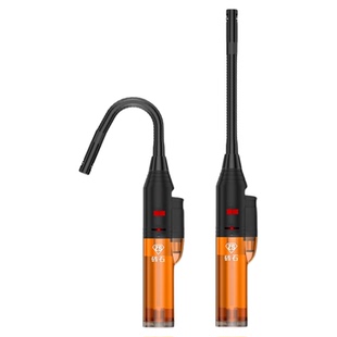 打火机长手柄防风点火器点火枪燃气煤气灶户外点炮神器耐用正品