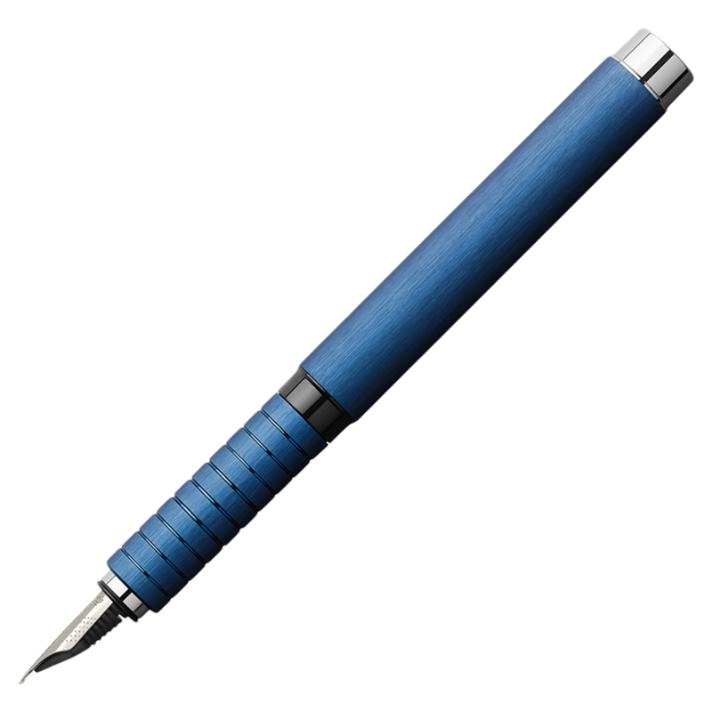 Graf von Faber－Castell/德国辉柏嘉伯爵 知性派钢笔书法练字金属蓝色粉色墨水笔商务办公签名笔礼品礼盒