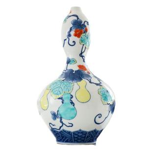 爱悦居鲁山窑花瓶珍藏品摆件日式客厅插花陶瓷装饰家居高颜值花器