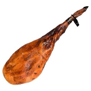 西班牙进口5J伊比利亚黑猪整只火腿 全橡果黑标认证 带骨后腿整支