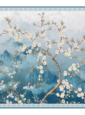 丝帛瑞尔桑蚕丝双面印花围巾披肩
