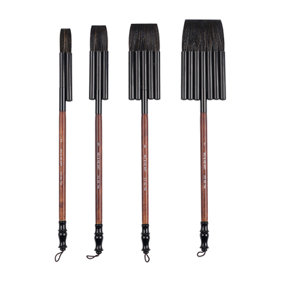 灰鼠毛排笔MU&HEART水彩画笔