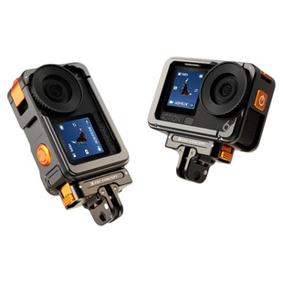 卓尔适用DJI大疆action6兔笼铝合金边框街拍套装保护壳拓展金属保护套运动相机配件磁吸快拆Vlog拍摄支架配件