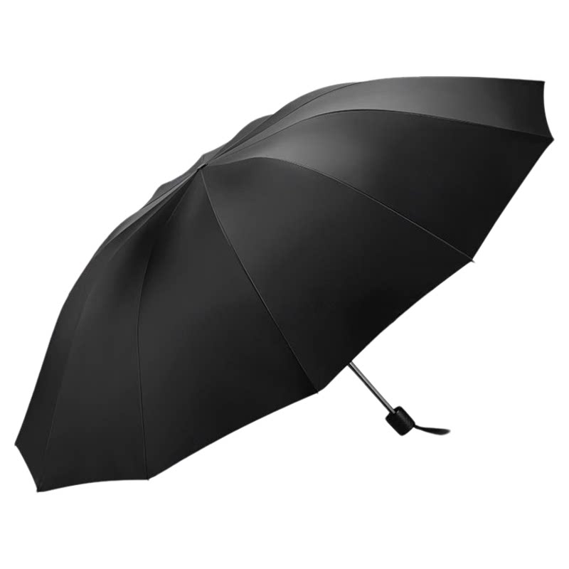 雨伞12骨超大号学生加大手动折叠户外钓鱼晴雨两用抗暴风雨太阳伞
