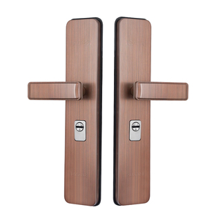 玥玛防盗门锁套装家用通用型304不锈钢入户大门锁木门锁机械门锁