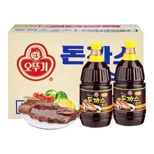 不倒翁奥土基猪排酱2.1kg*6韩国进口烧烤烹饪调味酱烤肉蘸酱腌料