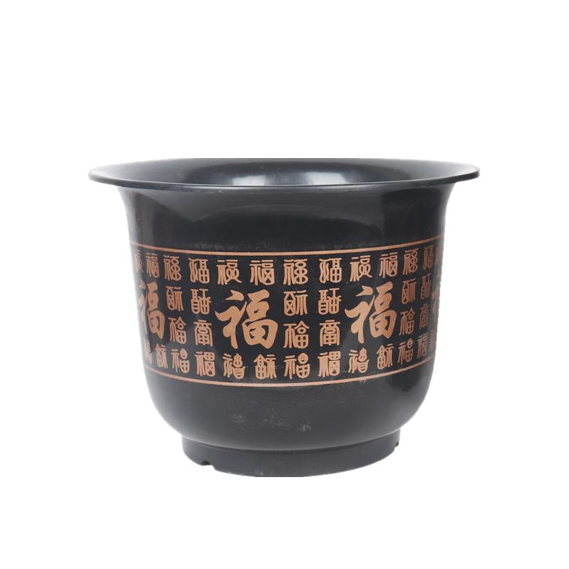 加厚花盆加仑盆阳台家用塑料创意 个性花盆大号果树兰花清仓花盆