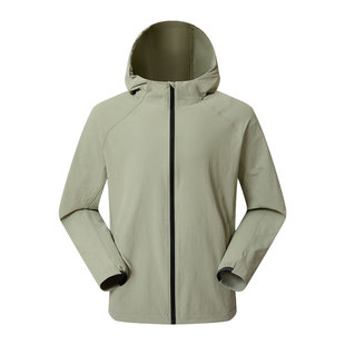 Desseilles软壳衣男户外冲锋衣防风防泼水登山服运动连帽外套男