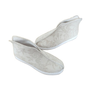 手工千层底棉麻汉服茶人居士高帮套脚禅意布鞋居家透气单养脚鞋秋