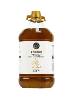 DL胖东来5L低芥酸菜籽油一级