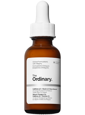 【重磅新品】The Ordinary 3%咖啡因面部精华30ml 焕亮紧致精华液