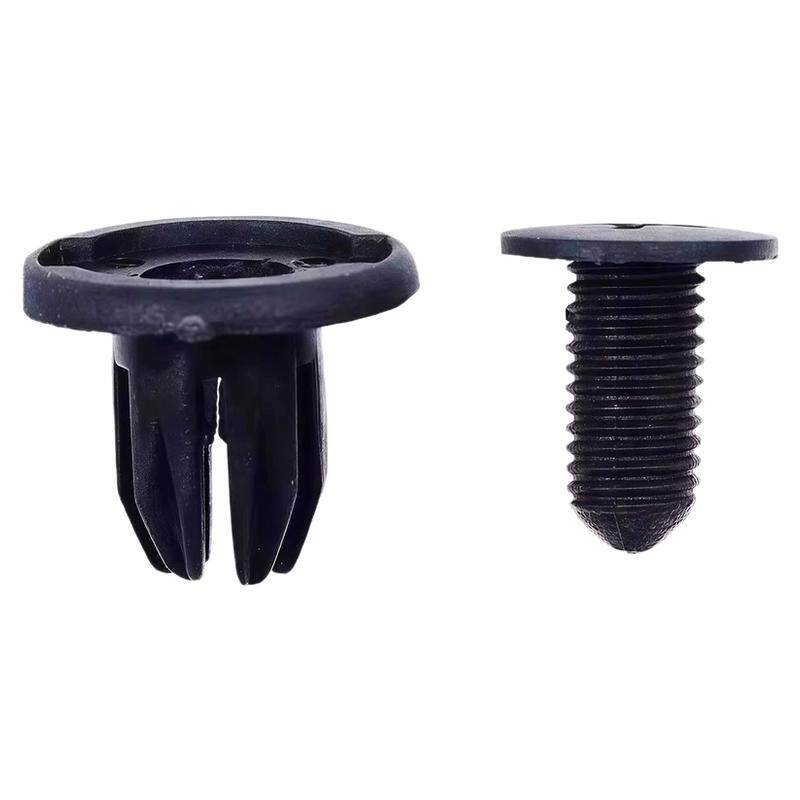 汽车塑料膨胀穿心钉螺丝卡扣保险杠叶子挡泥板后备箱通用8mm养护