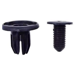 汽车塑料膨胀穿心钉螺丝卡扣保险杠叶子挡泥板后备箱通用8mm养护