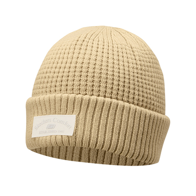 斯凯奇情侣款保暖绒线帽