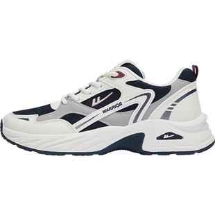 回力男鞋运动鞋男款2025新款秋冬皮面休闲老爹鞋轻便减震跑步鞋男