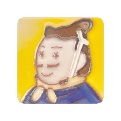 西安秦兵马俑陶瓷手工冰箱贴